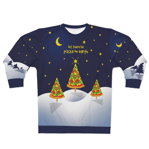 Pizza On Earth  - All-Over Print Unisex Sweatshirt
