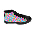 Flowerama - Women's High-top Sneakers