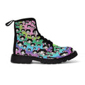 Rainbow Kitty - Women's Canvas Boots