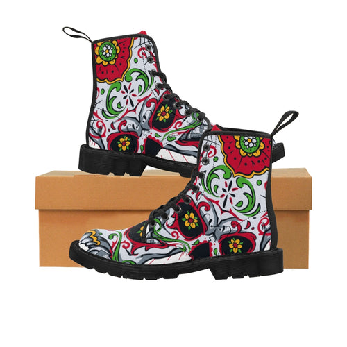 Spanish Style - Women's Canvas Boots