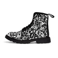 Rock Lives - Women's Canvas Boots