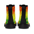 Rasta Party Boots - Women's Canvas Boots