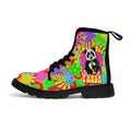 Puff Puff Panda - Women's Canvas Boots