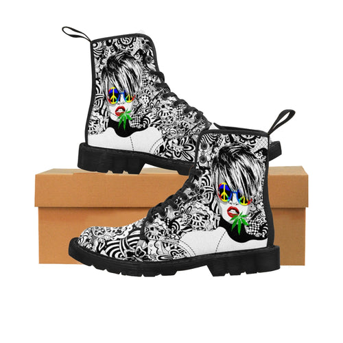 BOOM Baby - Women's Canvas Boots