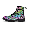 Rainbow Kitty - Women's Canvas Boots