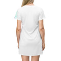 Marilyn Tattoo - Pastels - All Over Print T-Shirt Dress