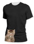 Bad Cattitude (Black Tee)