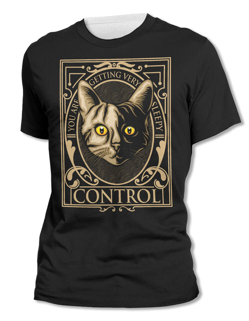 Hypno Kitty - Unisex All-Over Print Graphic Tee