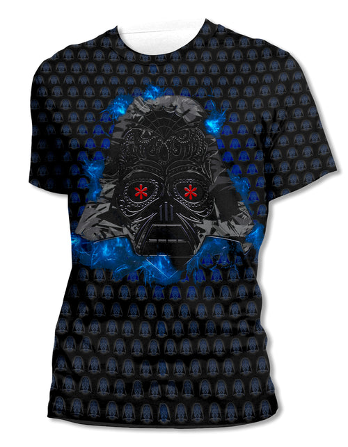 Vadar Sugar Skull - Dark Night - Unisex tee