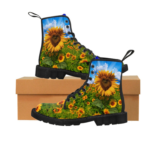 Life Is Beautiful - Women's Canvas Boots