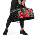 BOOM USA - Red&Black - Graffitti All-Over Print Duffle bag