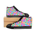 Flowerama - Women's High-top Sneakers