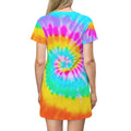 Let's Get Weird - All Over Print T-Shirt Dress