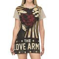 The Love Army - All Over Print T-Shirt Dress