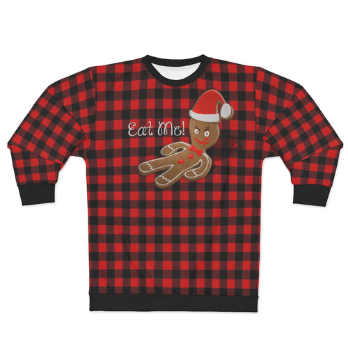Ginger Bread Man - Eat Me - All-Over Print Unisex Sweatshirt
