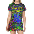 Make Art Not War - Paint - All Over Print T-Shirt Dress