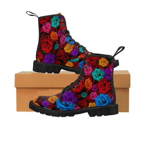 Rose Parade - Women's Canvas Boots