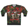 Kitty Cat Club - Christmas Party - All-Over Print Unisex Sweatshirt