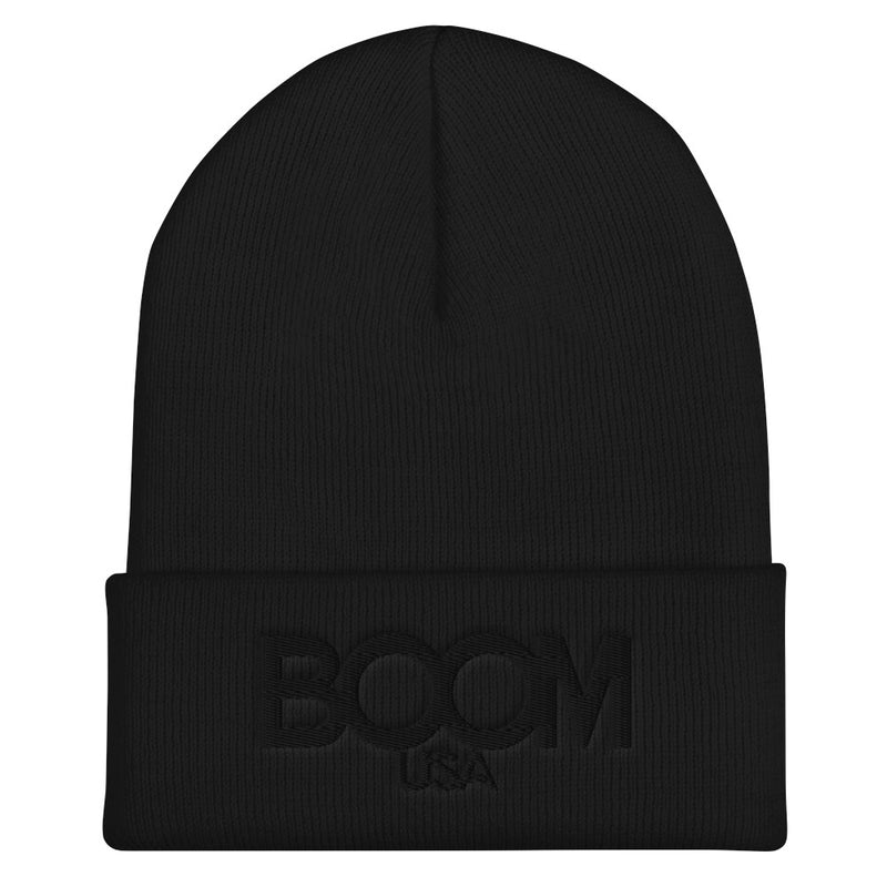 BOOM USA Classic Logo Cuffed Beanie