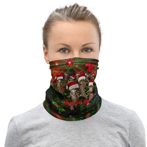 Kitty Cat Club - Holiday Dance - Fugly Uglies XMas Neck Gaiter