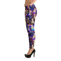 Meowy Christmas (Disco Kitty) - All-Over Print Leggings