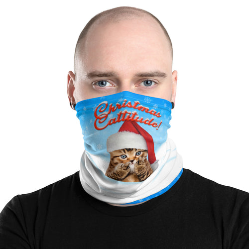 Christmas Cattitude - Fugly Uglies XMas Neck Gaiter