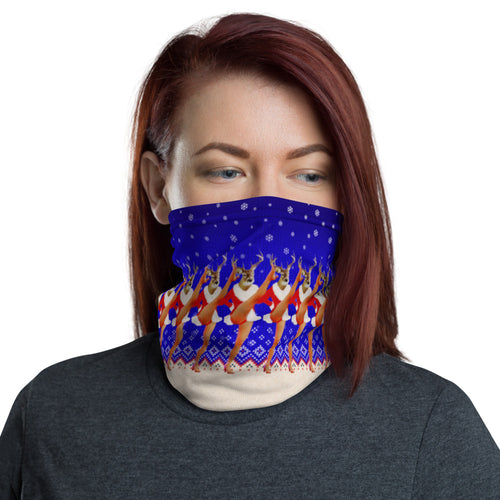 Reindeer Rockettes - Fugly Uglies XMas Neck Gaiter
