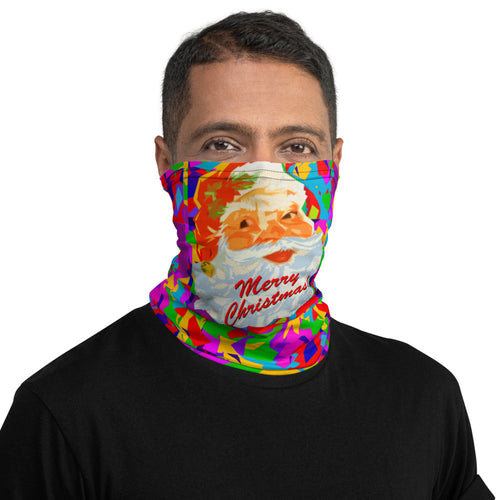 Pop Art Santa - Fugly Uglies XMas Neck Gaiter