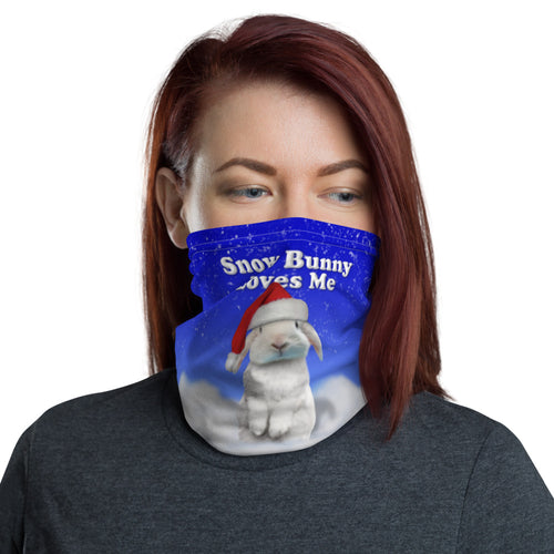 Snow Bunny Loves Me - Fugly Uglies XMas Neck Gaiter