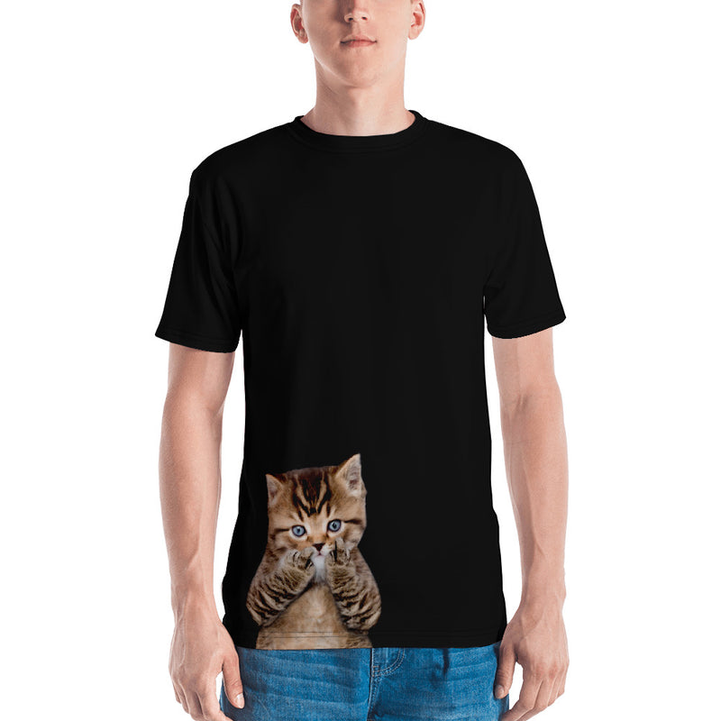 Bad Cattitude (Black Tee)